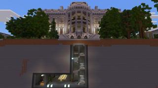 Screenshot of the Minecraft Bedrock Marketplace product The White House created by Shapescape.