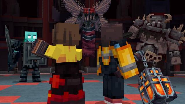 Screenshot of the Minecraft Bedrock Marketplace product Ultimate Battle Arena 5000 created by Shapescape.
