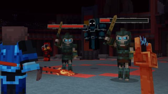 Screenshot of the Minecraft Bedrock Marketplace product Ultimate Battle Arena 5000 created by Shapescape.