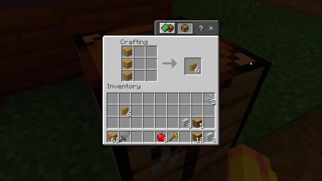 Screenshot of the Minecraft Bedrock Marketplace product Vertical Slabs created by Shapescape.