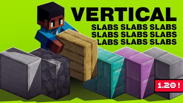 Thumbnail of the Minecraft Bedrock Marketplace product Vertical Slabs created by Shapescape.