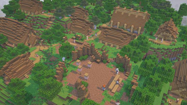 Screenshot of the Minecraft Bedrock Marketplace product Vikings created by Shapescape.
