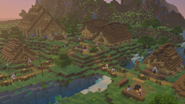 Screenshot of the Minecraft Bedrock Marketplace product Vikings created by Shapescape.