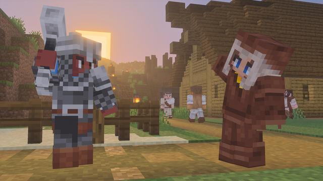 Screenshot of the Minecraft Bedrock Marketplace product Vikings created by Shapescape.