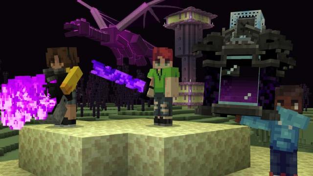 Screenshot of the Minecraft Bedrock Marketplace product Weapons Expansion created by Shapescape.