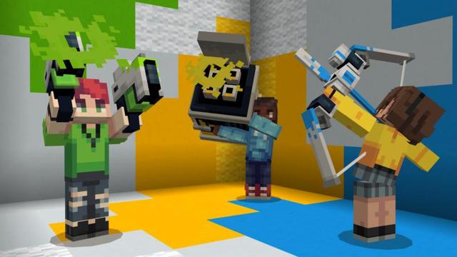Screenshot of the Minecraft Bedrock Marketplace product Weapons Expansion created by Shapescape.
