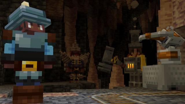 Screenshot of the Minecraft Bedrock Marketplace product WEAPONS + ARMOR Expansion created by Shapescape.