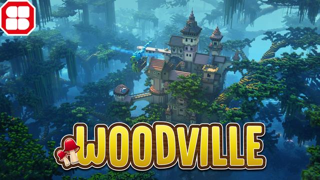 Thumbnail of the Minecraft Bedrock Marketplace product Woodville created by Shapescape.