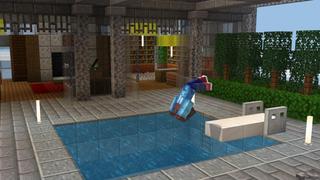 Screenshot of the Minecraft Bedrock Marketplace product World´s Tallest Skyscraper created by Shapescape.