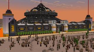 Screenshot of the Minecraft Bedrock Marketplace product Zombie Invasion Bunker created by Shapescape.