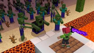 Screenshot of the Minecraft Bedrock Marketplace product Zombie Invasion Bunker created by Shapescape.