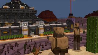 Screenshot of the Minecraft Bedrock Marketplace product Zombie Invasion Bunker created by Shapescape.