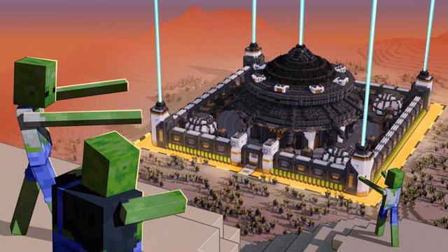 Thumbnail of the Minecraft Bedrock Marketplace product Zombie Invasion Bunker created by Shapescape.