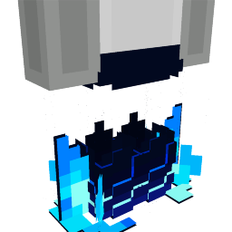 Thumbnail of the Minecraft Bedrock Marketplace product Blue Inferno Pants created by ShapeStudio.