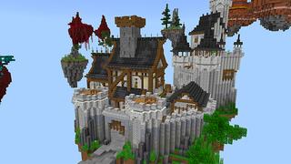 Screenshot of the Minecraft Bedrock Marketplace product Castle Skyblock created by ShapeStudio.