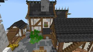 Screenshot of the Minecraft Bedrock Marketplace product Castle Skyblock created by ShapeStudio.