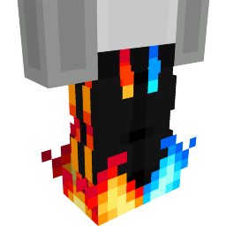 Thumbnail of the Minecraft Bedrock Marketplace product Dual Flame Pants created by ShapeStudio.