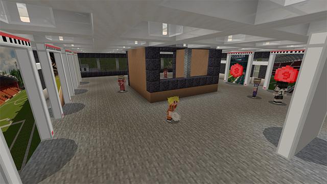 Screenshot of the Minecraft Bedrock Marketplace product Football: World Champion created by ShapeStudio.
