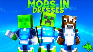 Thumbnail of the Minecraft Bedrock Marketplace product MOBS IN DRESSES created by ShapeStudio.