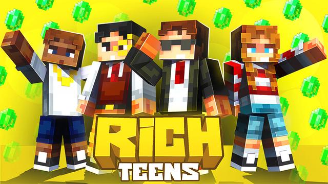 Thumbnail of the Minecraft Bedrock Marketplace product Rich Teens created by ShapeStudio.