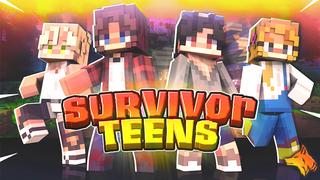 Thumbnail of the Minecraft Bedrock Marketplace product Survivor Teens created by ShapeStudio.