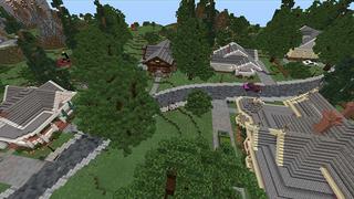Screenshot of the Minecraft Bedrock Marketplace product The Suburbs created by ShapeStudio.