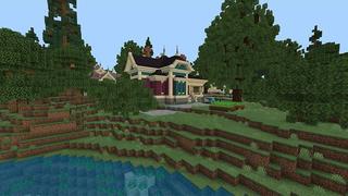 Screenshot of the Minecraft Bedrock Marketplace product The Suburbs created by ShapeStudio.