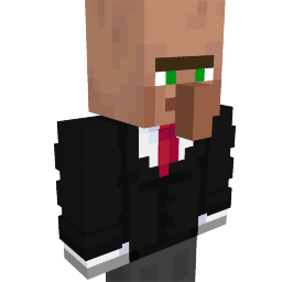 Thumbnail of the Minecraft Bedrock Marketplace product Villager In a Suit created by ShapeStudio.
