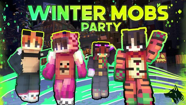 Thumbnail of the Minecraft Bedrock Marketplace product Winter Mobs Party created by ShapeStudio.