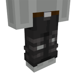 Thumbnail of the Minecraft Bedrock Marketplace product Black Ripped Pants created by Simply Brilliant.