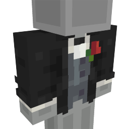 Thumbnail of the Minecraft Bedrock Marketplace product Black Suit Jacket created by Simply Brilliant.