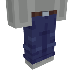 Thumbnail of the Minecraft Bedrock Marketplace product Dark Blue Pants created by Simply Brilliant.