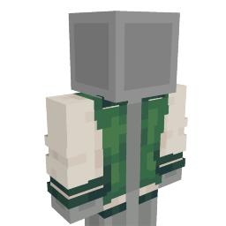 Thumbnail of the Minecraft Bedrock Marketplace product Green Jacket created by Simply Brilliant.