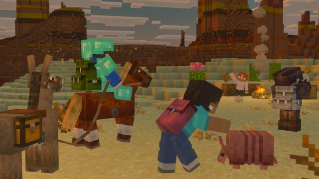 Screenshot of the Minecraft Bedrock Marketplace product Simply Backpacks Add-On created by Simply Brilliant.