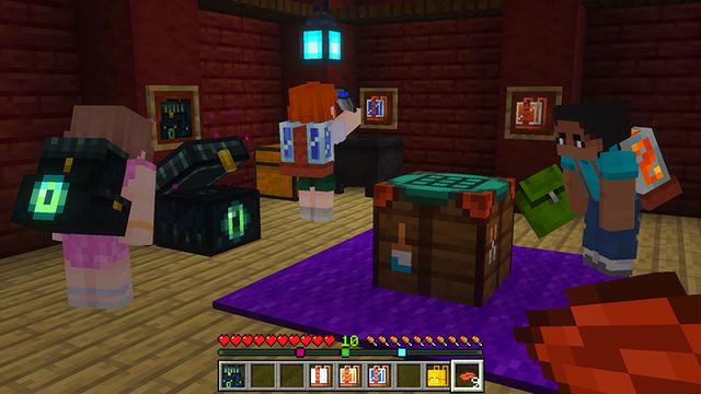 Screenshot of the Minecraft Bedrock Marketplace product Simply Backpacks Add-On created by Simply Brilliant.