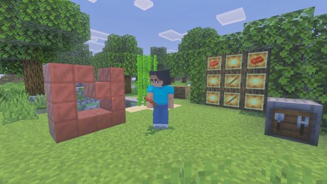 Screenshot of the Minecraft Bedrock Marketplace product Simply More Tools Add-On created by Simply Brilliant.