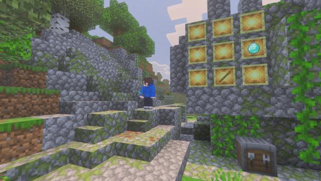 Screenshot of the Minecraft Bedrock Marketplace product Simply More Tools Add-On created by Simply Brilliant.