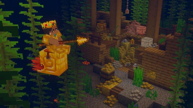 Screenshot of the Minecraft Bedrock Marketplace product Simply Rich Add-On created by Simply Brilliant.