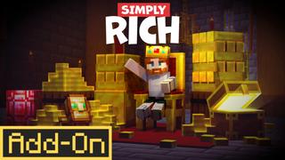 Thumbnail of the Minecraft Bedrock Marketplace product Simply Rich Add-On created by Simply Brilliant.