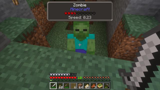 Screenshot of the Minecraft Bedrock Marketplace product What Is That? Add-On created by Simply Brilliant.