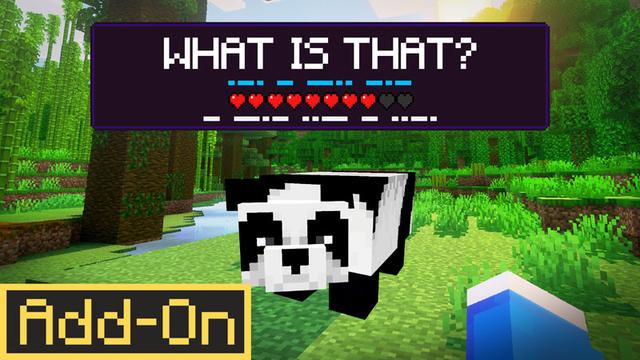 Thumbnail of the Minecraft Bedrock Marketplace product What Is That? Add-On created by Simply Brilliant.