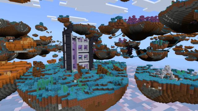 Screenshot of the Minecraft Bedrock Marketplace product Alien Dimension Add-On created by Skilendarz.