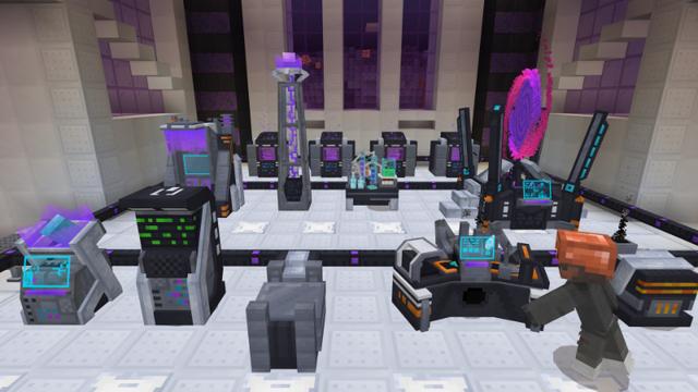 Screenshot of the Minecraft Bedrock Marketplace product Alien Dimension Add-On created by Skilendarz.