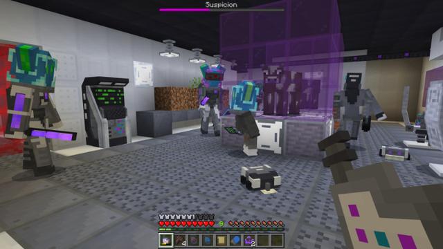 Screenshot of the Minecraft Bedrock Marketplace product Alien Dimension Add-On created by Skilendarz.