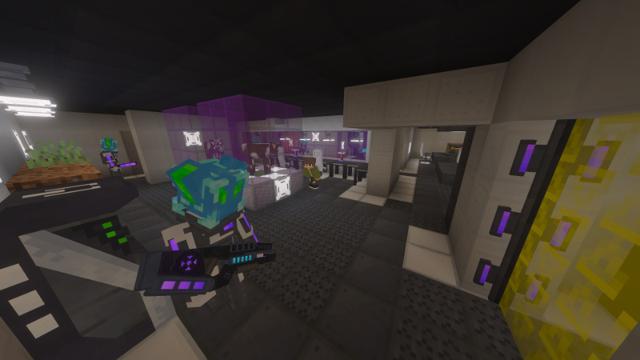Screenshot of the Minecraft Bedrock Marketplace product Alien Dimension Add-On created by Skilendarz.