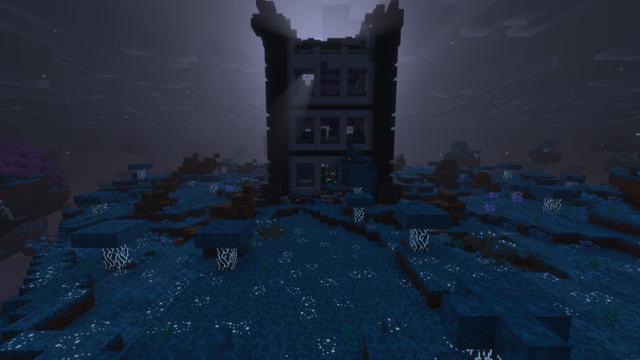 Screenshot of the Minecraft Bedrock Marketplace product Alien Dimension Add-On created by Skilendarz.