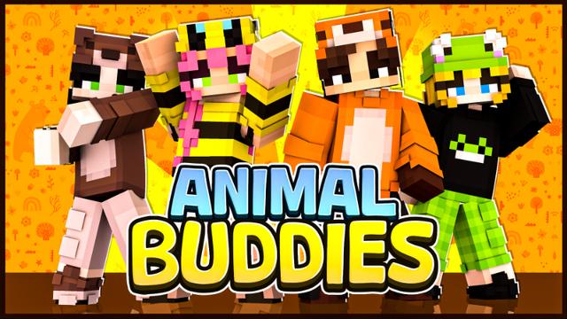 Thumbnail of the Minecraft Bedrock Marketplace product Animal Buddies created by Skilendarz.