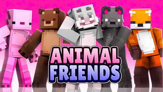 Thumbnail of the Minecraft Bedrock Marketplace product Animal Friends created by Skilendarz.