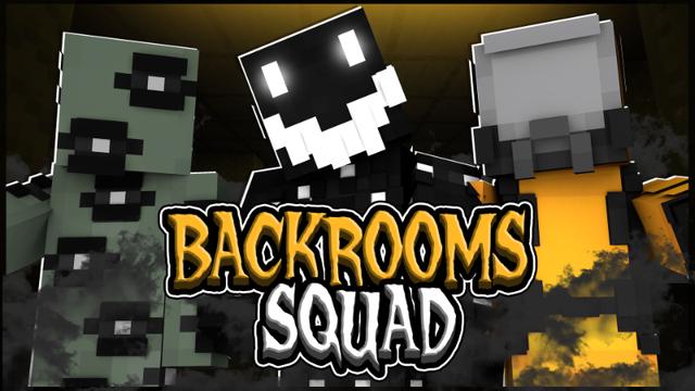 Thumbnail of the Minecraft Bedrock Marketplace product Backrooms Squad created by Skilendarz.