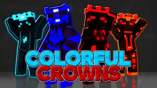 Thumbnail of the Minecraft Bedrock Marketplace product Colorful Crowns created by Skilendarz.